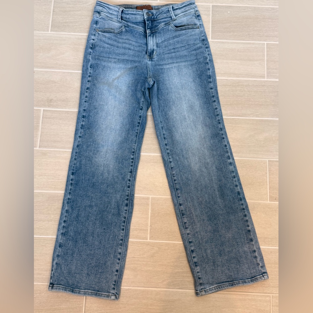 Judy Blue Retro Wide Fit Medium Wash Jeans 13 
13/31